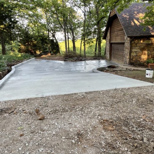 concrete slabs for driveway